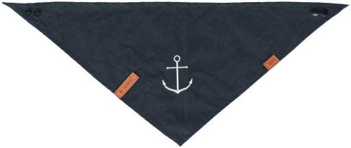 BE NORDIC, šatka, pre psov, tmavomodrá, M: 40 cm, s motívom kotvy