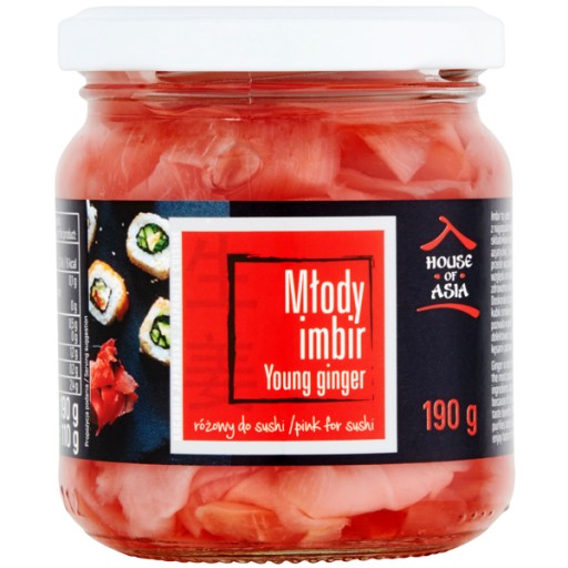 Nakladaný ružový zázvor 190g - Dom Ázie