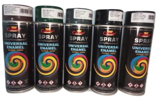 farba v spreji RAL 9011 MAT BLACK sprej 400ml