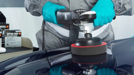 INDASA Autogloss Mop leštiaci špongia 80 mm čierna