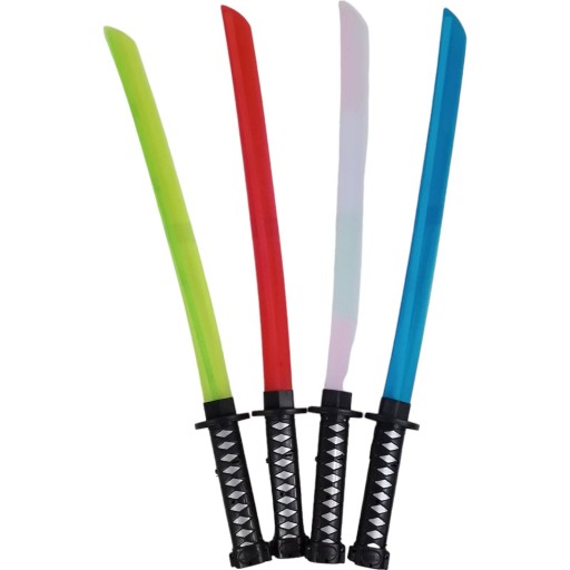 HRAČKA SAMURAJ KATANA SVETELNÝ MEČ - SVIETI A VYDÁVA ZVUKY