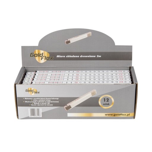 GOLDFLEX MEASURE-1MGOLD skladacia miera 2 m