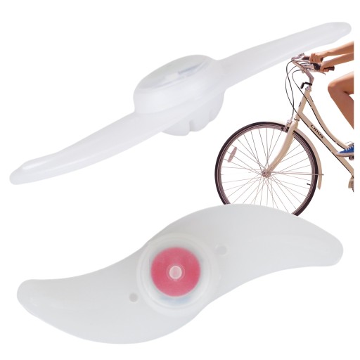 LED SVETLO NA BICYKEL NA KRYTE SPÚŠOK KOLESA