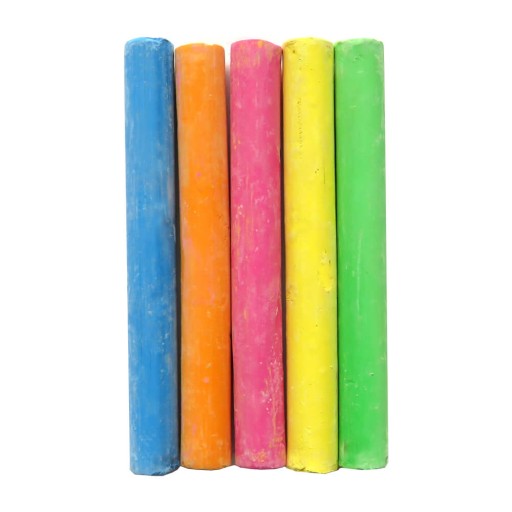 Colorino bezprašná farebná krieda, mix 5 farieb, 10 kusov