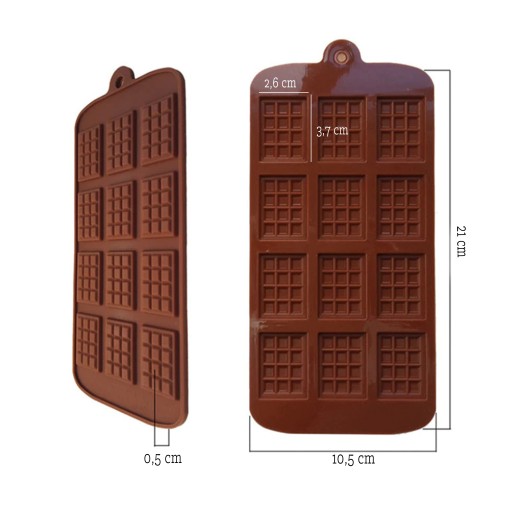 Silikónová forma Čokolády na vonné vosky