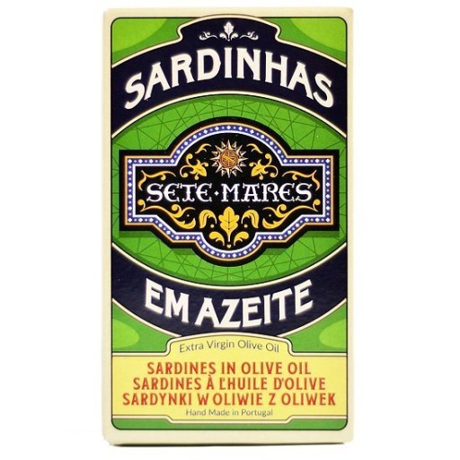 Sardinky v olivovom oleji Sete Mares 120g