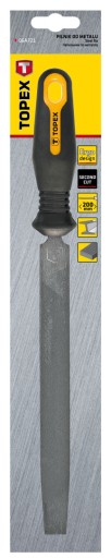 Pilník kovový plochý 200mm TOPEX 06A721