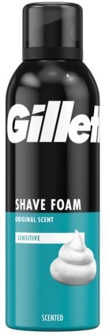 GILLETTE Sensitive pena na holenie 200 ml
