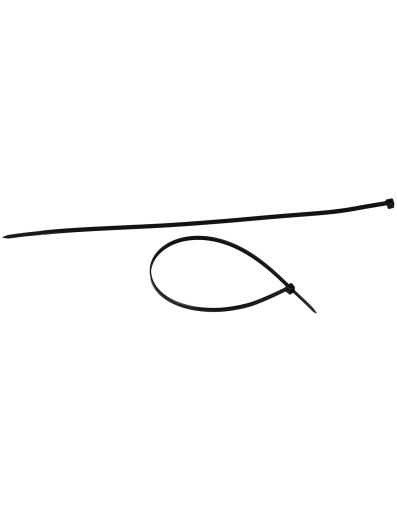 Sťahovacie pásky 4,6x350mm Čierna 100 ks