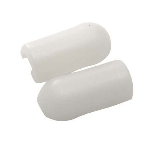 2x Koncovka NEON FLEX 6x12mm BIELA