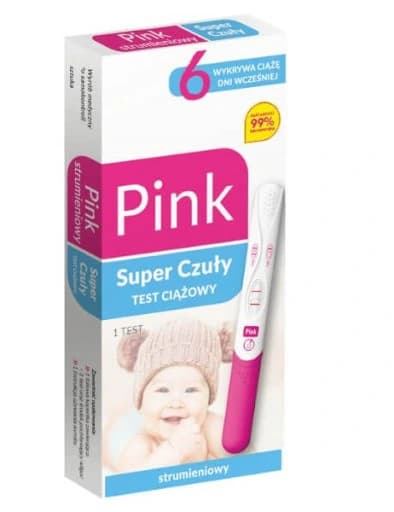 3x TEHOTENSKÝ TEST SUPER CITLIVÝ RUŽOVÝ RUŽOVÝ