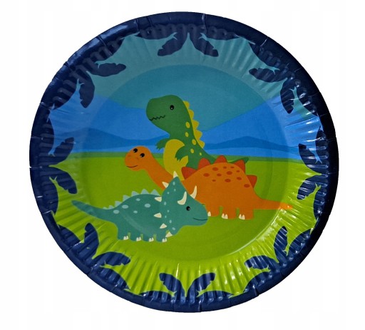 DINOSAURS PAPIEROVÉ TANIERE 23 CM 6 KS VEĽK