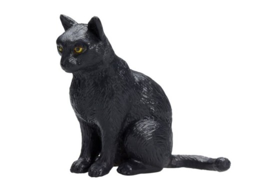 ČIERNA SEDIACA MAČKA Animal Planet 387372 veľkosť S