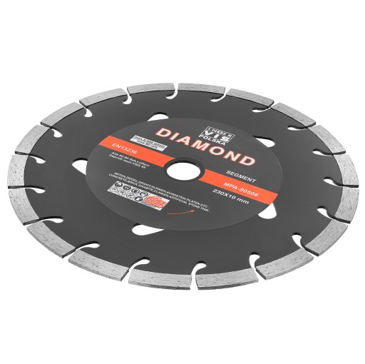DIAMANTOVÝ DISK BETÓNOVÁ SEGMENTOVÁ KOCKA 230x22 mm