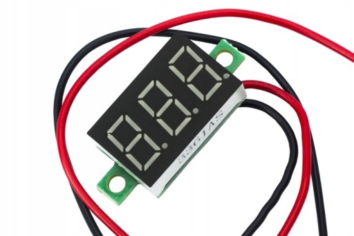 DIGITÁLNY VOLTMETER LED TESTOVACÍ METER DC 4,5-30V