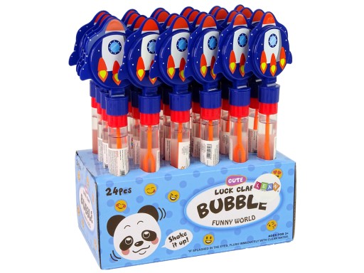 Mydlové bubliny Rocket Blue 30 cm Kvapkadlo