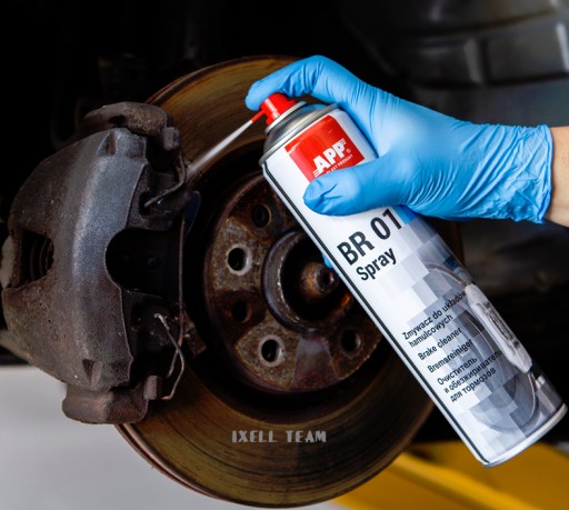 APP BR01 600ml Čistič na brzdové systémy, spojky a znečistené diely 710