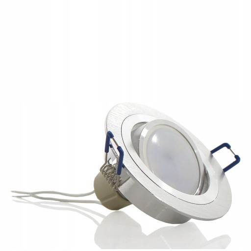 Sada stropného LED osvetlenia INOX + žiarovka