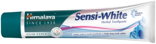 Himalaya Herbal bieliaca zubná pasta pre citlivé krvácajúce ďasná bez fluoridu