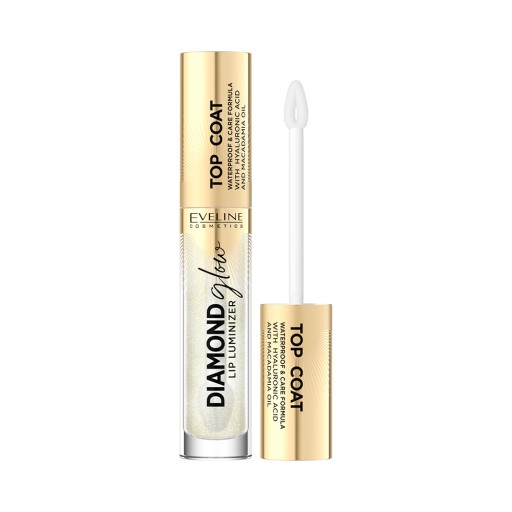 Lesk na pery Eveline Cosmetics Diamond Glow č.12