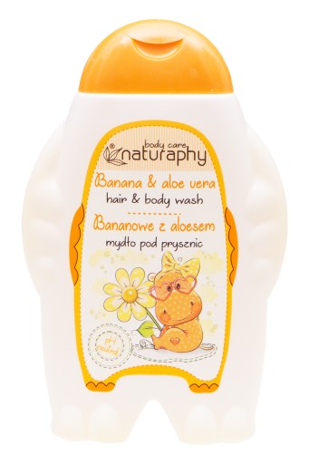 KIDS banánové sprchové mydlo s aloe 300 ml