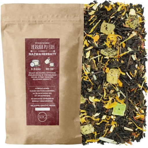 Pu-Erh červený čaj SLNKO V POMARANČI 50g