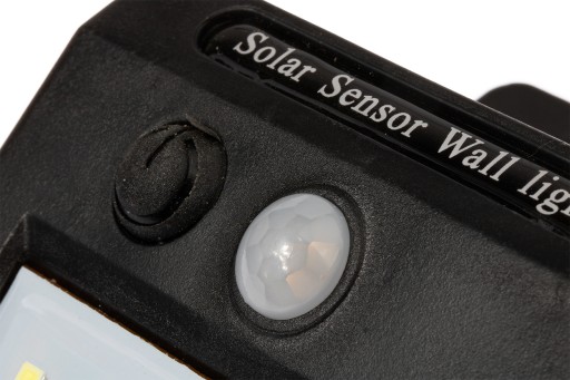 SOLAR lampa 20 LED 3W IP65 reflektor SENSOR