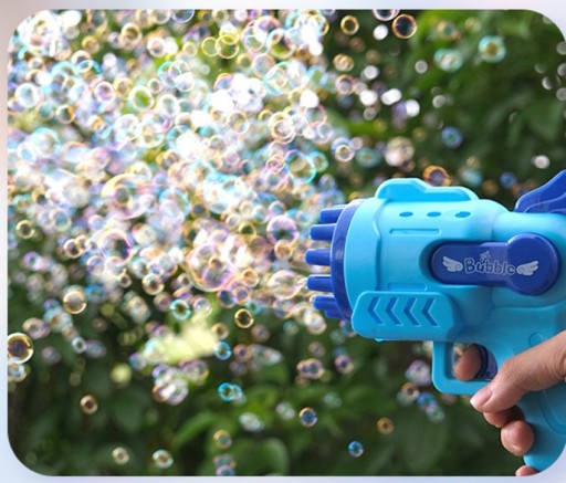 Gun Bubble Machine Bazooka Bubbles