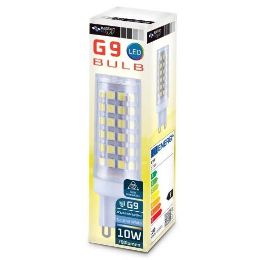 G9 SMD 2835 LED žiarovka 10W 230V 700lm do lustra