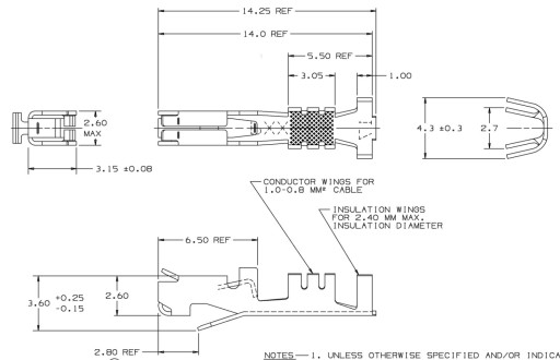 Delphi konektory 12103881-L /10ks/