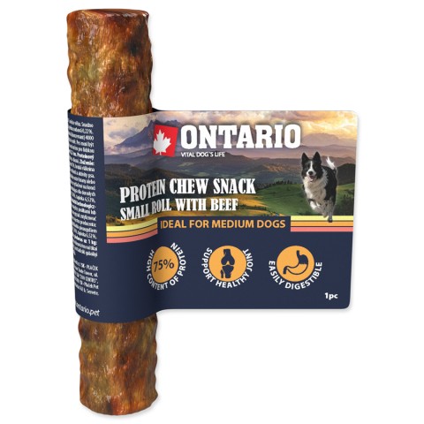 Ontario Chew Snack Stick 13cm pochúťka s kolagénom