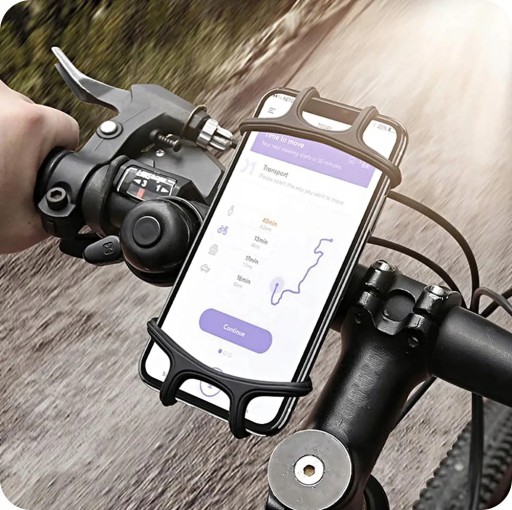 SILNÝ DRŽIAK NA BICYKEL NA TELEFÓN, RIADÍTKA, GPS, BICYKEL, MOTOCYKEL, GSM