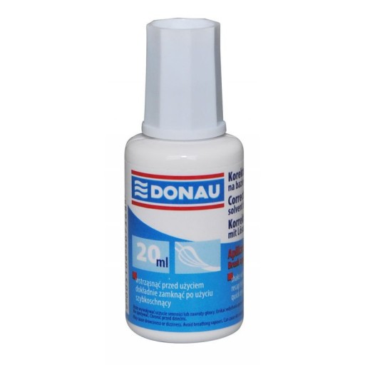 DONAU TEKUTÉ KOREKTORY S ŠTETEČKOU, 20ML