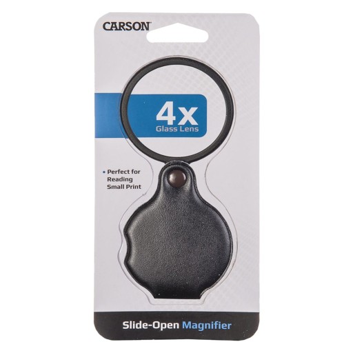 Carson Slide-Open Lupa 4x lupa