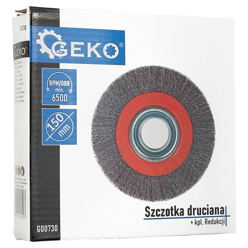 KOTÚČOVÁ KEFA DRRÁTENÁ, KOVOVÁ, OCELOVÁ, NÁTEROVÁ, NA BRÚSKU 150x32mm