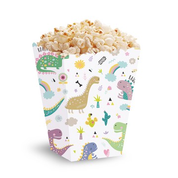 Popcorn boxy dinosaurov 5 ks