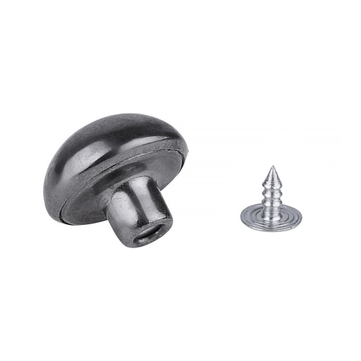 Gombík guľôčkový GRAFIT 17MM 10KS 465