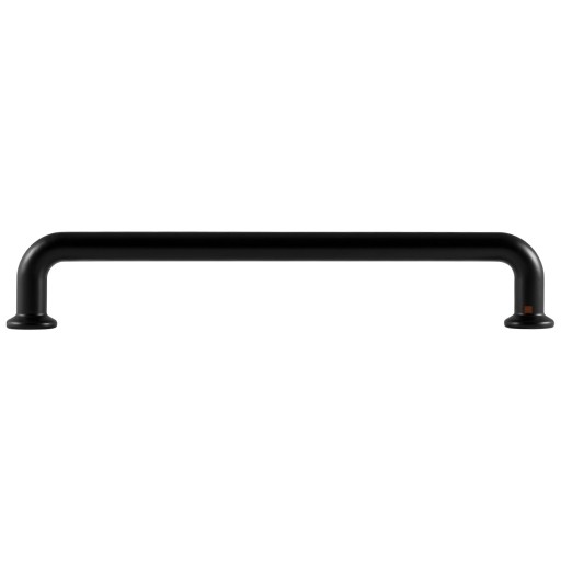 MAT ČIERNA NÁBYTKOVÁ KĽÚČKA LOFT MODERNÁ TRUBKA QHD-05 160 mm