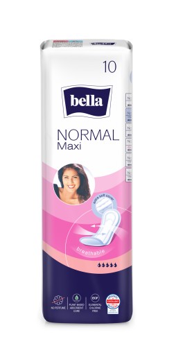 Bella Normal Maxi Softiplait hygienické vložky 10 ks.