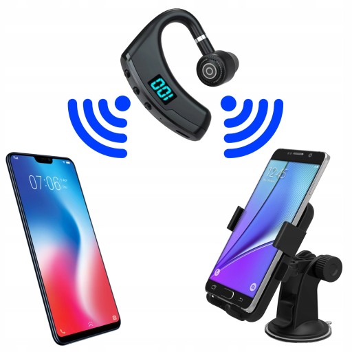 SLÚCHADLÁ NA HOVORY BLUETOOTH SET DVA TELEFÓNY
