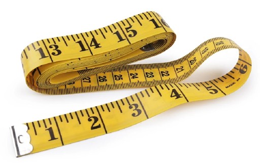 Krajčírska páska centimeter 300 cm, obojstranná páska meria centimetre palce