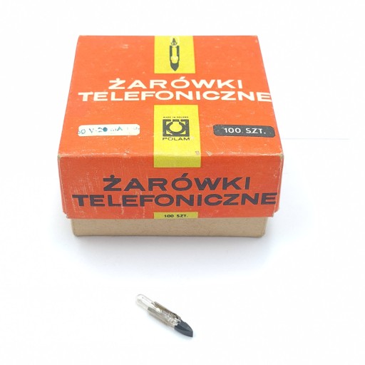 POLAM telefónna žiarovka 60V 20mA T-5,5 1 ks