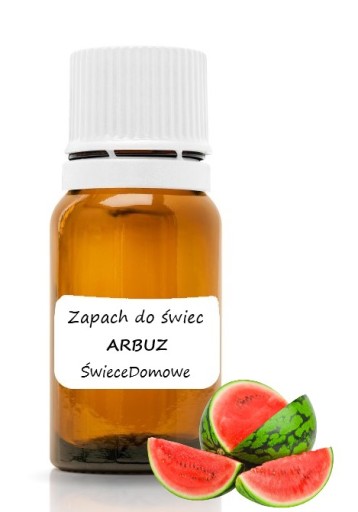 Vonný olej na sviečky, sójový vosk, parafíny, vonný olej 10ML VODNÝ MELÓN