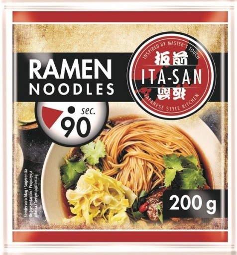 Čerstvé ramen rezance ITA-SAN 200g