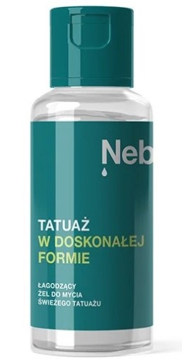NEBA čerstvý čistiaci gél na tetovanie 100ml