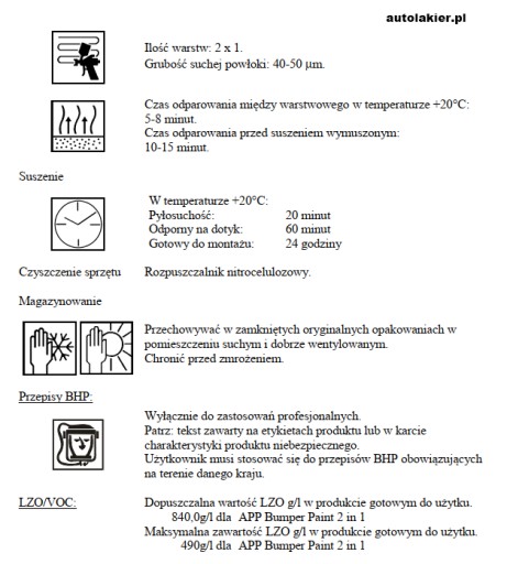 APP jednozložková ŠEDÁ ŠTRUKTURÁLNA FARBA na nárazníky 100 ml 551