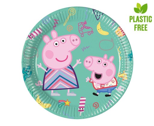 Papierové taniere Peppa Pig,