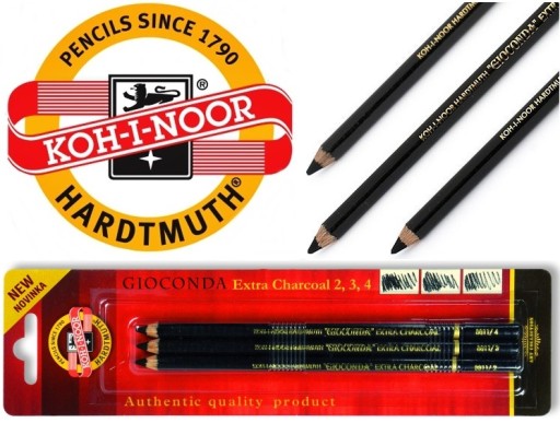 GIOCONDA DRAVÉ UHLIE V CUŽKE V DREVE KOH-I-NOOR 8811