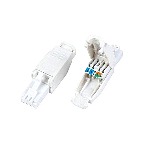RJ45 modulárna zástrčka 8p8c samosvorná kategória 6