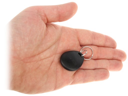 Bezdotykový RFID KĽÚČOVÝ PRST Unikátny EM 125kHz ČIERNA